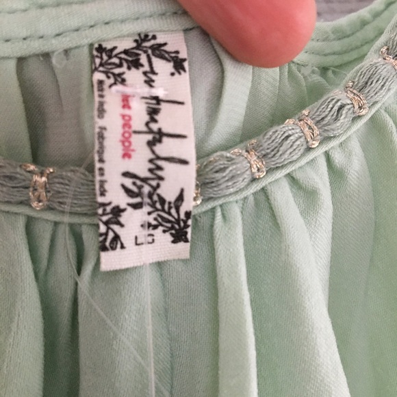 NWT Free People Amor Amor Maxi Slip XL Dusty Sage - Picture 11 of 12